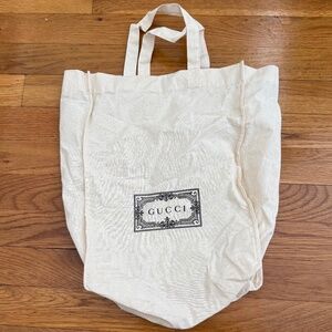 NEW Gucci - Cloth Canvas Gucci Tote